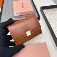 Cheap MIU MIU Wallets #1297826 Replica Wholesale [$38.00 USD] [ITEM#1297826] on Replica MIU MIU Fashion Wallets