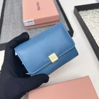 Cheap MIU MIU Wallets #1297830 Replica Wholesale [$38.00 USD] [ITEM#1297830] on Replica MIU MIU Fashion Wallets