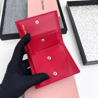 Cheap MIU MIU Wallets #1297838 Replica Wholesale [$40.00 USD] [ITEM#1297838] on Replica MIU MIU Fashion Wallets