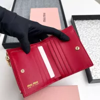 Cheap MIU MIU Wallets #1297841 Replica Wholesale [$40.00 USD] [ITEM#1297841] on Replica MIU MIU Fashion Wallets