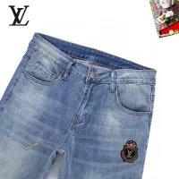 Cheap Louis Vuitton LV Jeans For Men #1297843 Replica Wholesale [$48.00 USD] [ITEM#1297843] on Replica Louis Vuitton LV Jeans