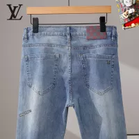 Cheap Louis Vuitton LV Jeans For Men #1297843 Replica Wholesale [$48.00 USD] [ITEM#1297843] on Replica Louis Vuitton LV Jeans