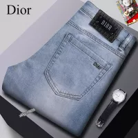 Cheap Christian Dior Jeans For Men #1297848 Replica Wholesale [$48.00 USD] [ITEM#1297848] on Replica Christian Dior Jeans