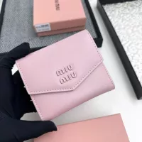 Cheap MIU MIU Wallets #1297851 Replica Wholesale [$42.00 USD] [ITEM#1297851] on Replica MIU MIU Fashion Wallets