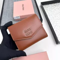 Cheap MIU MIU Wallets #1297853 Replica Wholesale [$42.00 USD] [ITEM#1297853] on Replica MIU MIU Fashion Wallets