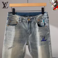 Cheap Louis Vuitton LV Jeans For Men #1297854 Replica Wholesale [$48.00 USD] [ITEM#1297854] on Replica Louis Vuitton LV Jeans