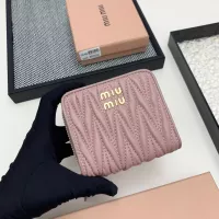 Cheap MIU MIU Wallets #1297857 Replica Wholesale [$42.00 USD] [ITEM#1297857] on Replica MIU MIU Fashion Wallets