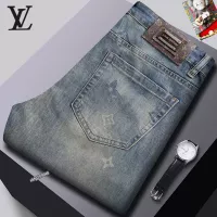 Cheap Louis Vuitton LV Jeans For Men #1297860 Replica Wholesale [$48.00 USD] [ITEM#1297860] on Replica Louis Vuitton LV Jeans