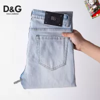 Cheap Dolce &amp; Gabbana D&amp;G Jeans For Men #1297871 Replica Wholesale [$48.00 USD] [ITEM#1297871] on Replica Dolce &amp; Gabbana D&amp;G Jeans