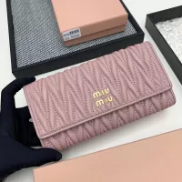 Cheap MIU MIU Wallets #1297875 Replica Wholesale [$42.00 USD] [ITEM#1297875] on Replica MIU MIU Fashion Wallets