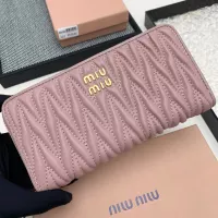 Cheap MIU MIU Wallets #1297878 Replica Wholesale [$42.00 USD] [ITEM#1297878] on Replica MIU MIU Fashion Wallets