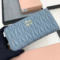 Cheap MIU MIU Wallets #1297879 Replica Wholesale [$42.00 USD] [ITEM#1297879] on Replica MIU MIU Fashion Wallets