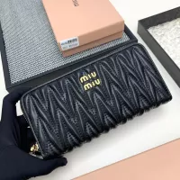 Cheap MIU MIU Wallets #1297880 Replica Wholesale [$42.00 USD] [ITEM#1297880] on Replica MIU MIU Fashion Wallets