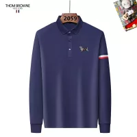 Cheap Thom Browne TB T-Shirts Long Sleeved For Men #1297984 Replica Wholesale [$40.00 USD] [ITEM#1297984] on Replica Thom Browne TB T-Shirts