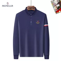 Cheap Moncler T-Shirts Long Sleeved For Men #1298022 Replica Wholesale [$40.00 USD] [ITEM#1298022] on Replica Moncler T-Shirts