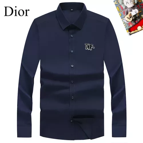 Christian Dior Shirts Long Sleeved For Men #1298296