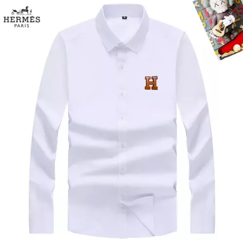 Hermes Shirts Long Sleeved For Men #1298298