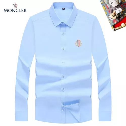 Moncler Shirts Long Sleeved For Men #1298305