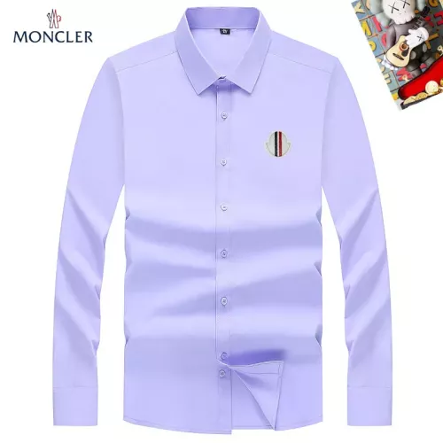 Moncler Shirts Long Sleeved For Men #1298306