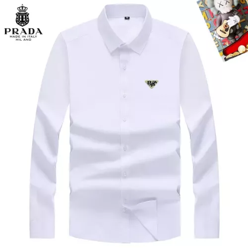 Prada Shirts Long Sleeved For Men #1298310