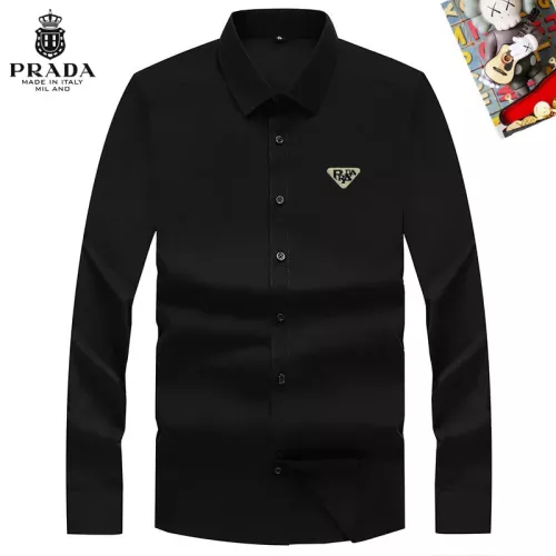 Prada Shirts Long Sleeved For Men #1298315