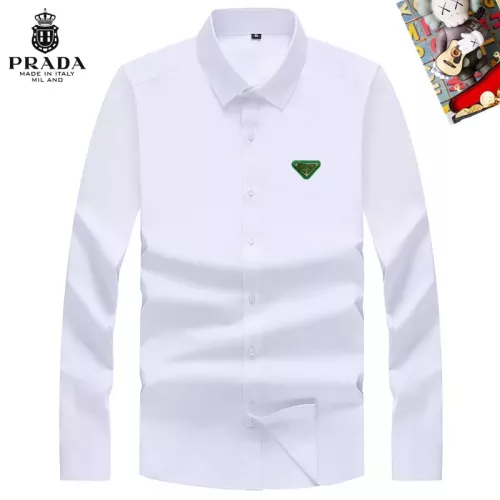 Prada Shirts Long Sleeved For Men #1298322