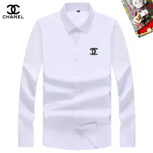 Chanel Shirts Long Sleeved For Men #1298334