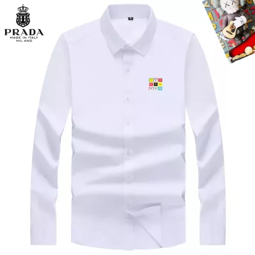 Prada Shirts Long Sleeved For Men #1298340