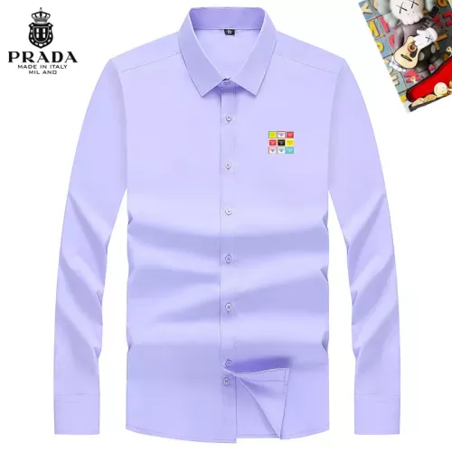 Prada Shirts Long Sleeved For Men #1298341