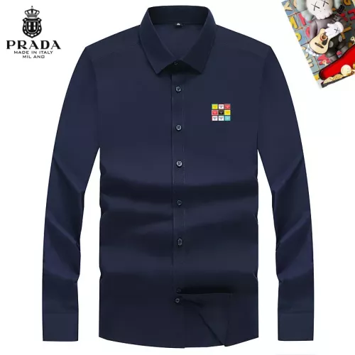 Prada Shirts Long Sleeved For Men #1298344