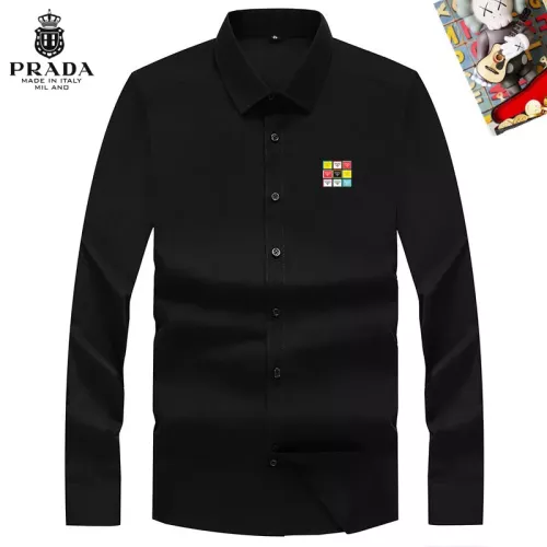 Prada Shirts Long Sleeved For Men #1298345