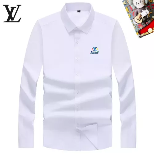 Cheap Louis Vuitton LV Shirts Long Sleeved For Men #1298346 Replica Wholesale [$40.00 USD] [ITEM#1298346] on Replica Louis Vuitton LV Shirts