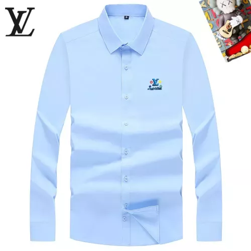 Cheap Louis Vuitton LV Shirts Long Sleeved For Men #1298348 Replica Wholesale [$40.00 USD] [ITEM#1298348] on Replica Louis Vuitton LV Shirts