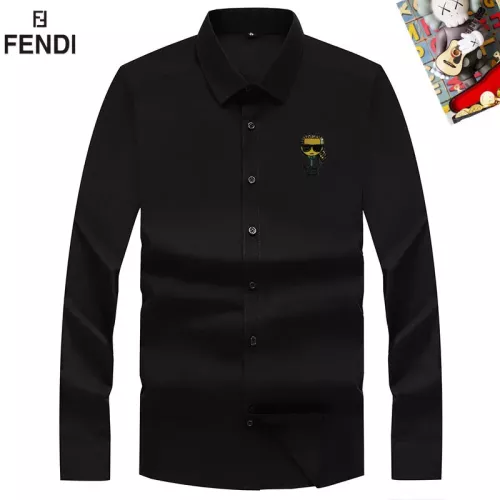 Fendi Shirts Long Sleeved For Men #1298375