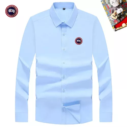 Canada Goose Shirts Long Sleeved For Men #1298389