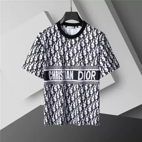 Cheap Christian Dior Tracksuits Short Sleeved For Men #1298439 Replica Wholesale [$48.00 USD] [ITEM#1298439] on Replica Christian Dior Tracksuits