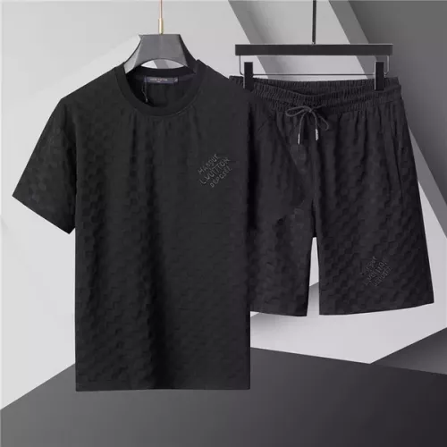 Cheap Louis Vuitton LV Tracksuits Short Sleeved For Men #1298457 Replica Wholesale [$48.00 USD] [ITEM#1298457] on Replica Louis Vuitton LV Tracksuits