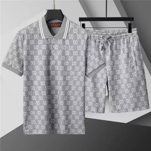 Gucci Tracksuits Short Sleeved For Men #1298462