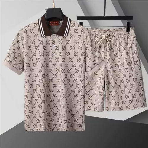 Gucci Tracksuits Short Sleeved For Men #1298463