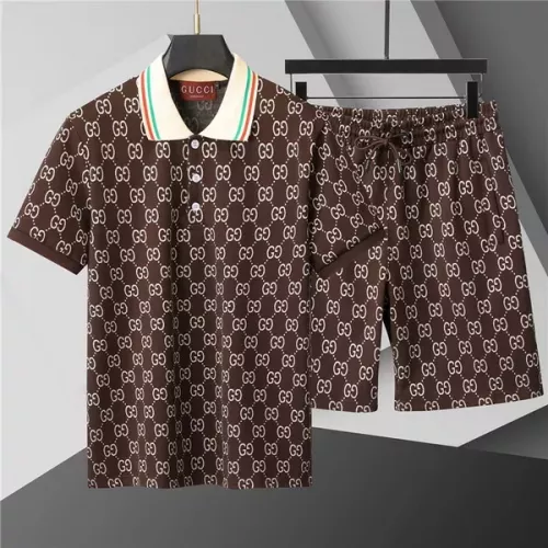 Gucci Tracksuits Short Sleeved For Men #1298464