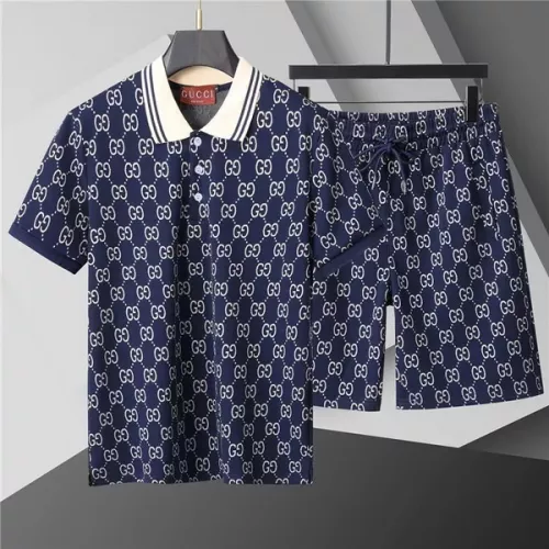 Gucci Tracksuits Short Sleeved For Men #1298465