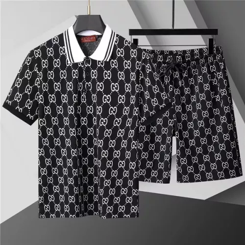 Gucci Tracksuits Short Sleeved For Men #1298466