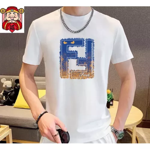 Cheap Fendi Tracksuits Short Sleeved For Men #1298482 Replica Wholesale [$64.00 USD] [ITEM#1298482] on Replica Fendi Tracksuits