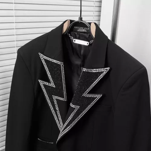 Cheap Philipp Plein PP Jackets Long Sleeved For Men #1298536 Replica Wholesale [$115.00 USD] [ITEM#1298536] on Replica Philipp Plein PP Jackets