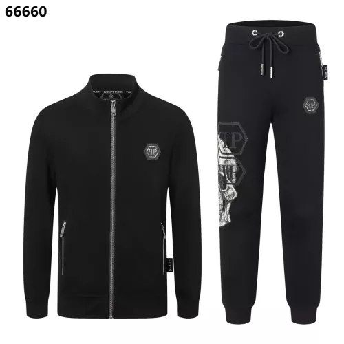 Cheap Philipp Plein PP Tracksuits Long Sleeved For Men #1298566 Replica Wholesale [$102.00 USD] [ITEM#1298566] on Replica Philipp Plein PP Tracksuits