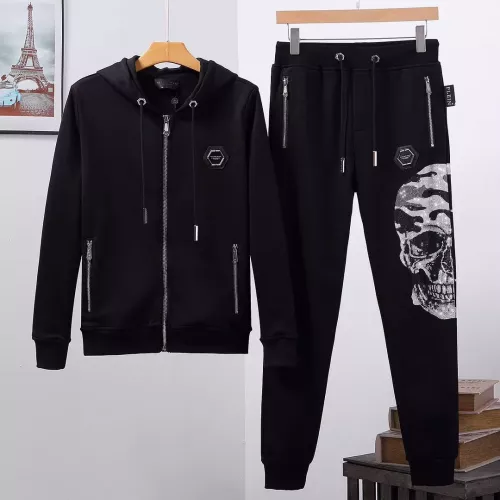 Cheap Philipp Plein PP Tracksuits Long Sleeved For Men #1298578 Replica Wholesale [$102.00 USD] [ITEM#1298578] on Replica Philipp Plein PP Tracksuits