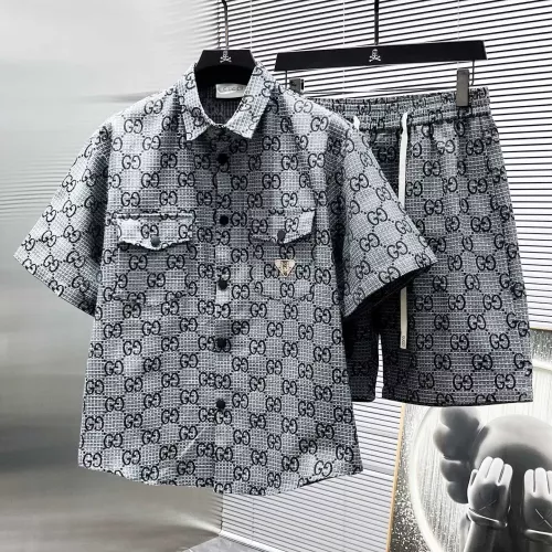 Gucci Tracksuits Short Sleeved For Men #1298615