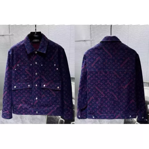 Cheap Louis Vuitton LV Jackets Long Sleeved For Men #1298625 Replica Wholesale [$60.00 USD] [ITEM#1298625] on Replica Louis Vuitton LV Jackets