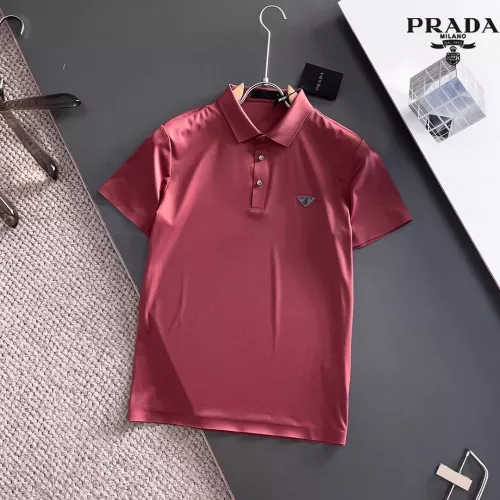 Prada T-Shirts Short Sleeved For Men #1298671