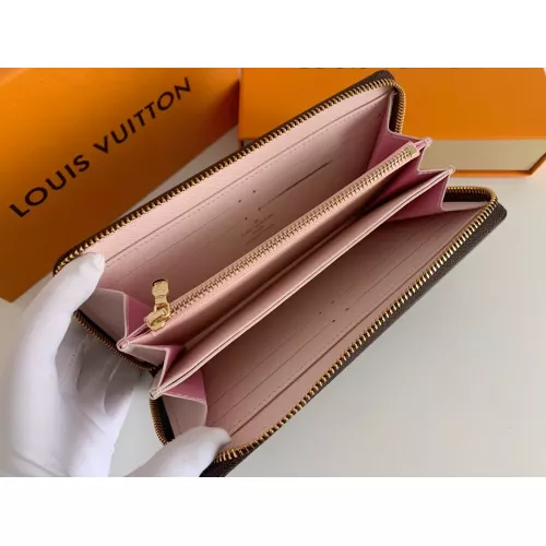 Cheap Louis Vuitton LV Wallets In Pink #1298814 Replica Wholesale [$29.00 USD] [ITEM#1298814] on Replica Louis Vuitton LV Wallets